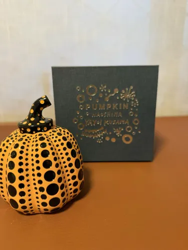 Escultura abobora Yayoi Kusama 