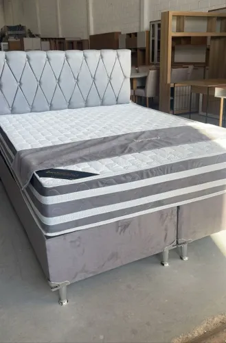 Cama Box Queen luxo molas ensacadas 
