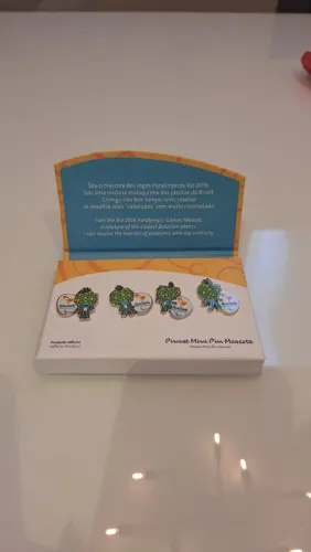 Conjunto Pins Olimpíadas Rio 2016 Novo