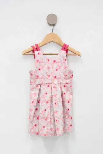 Vestido Infantil Floral Delicado