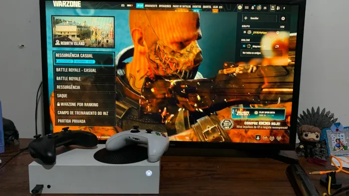 Xbox série S c/ 2 controles