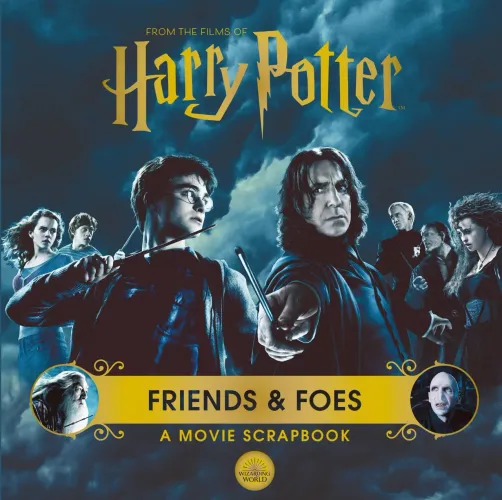 Livro - Harry Potter - Friends & Foes: A Movie Scrapbook (lacrado)