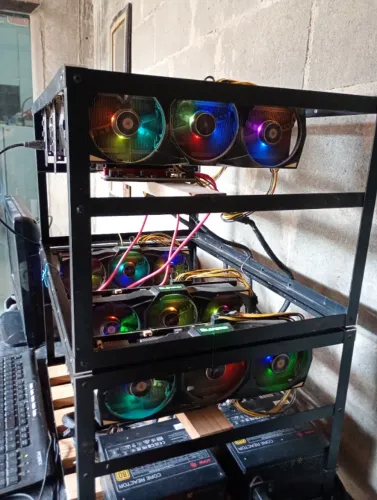 Mineradora de criptomoeda