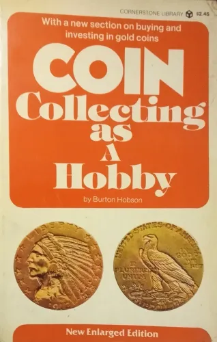 Livro Coin Collecting As A Hobby - By Burton Hobson - New Entarged Edition - Raridade