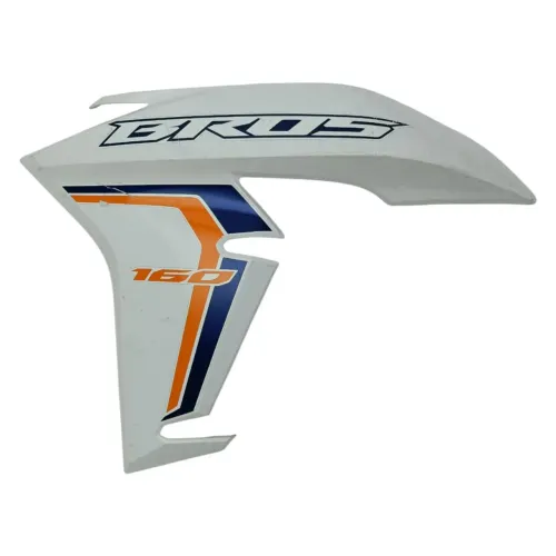 Carenagem Lateral Tanque Esq Honda Nxr Bros 160 2024 Branco