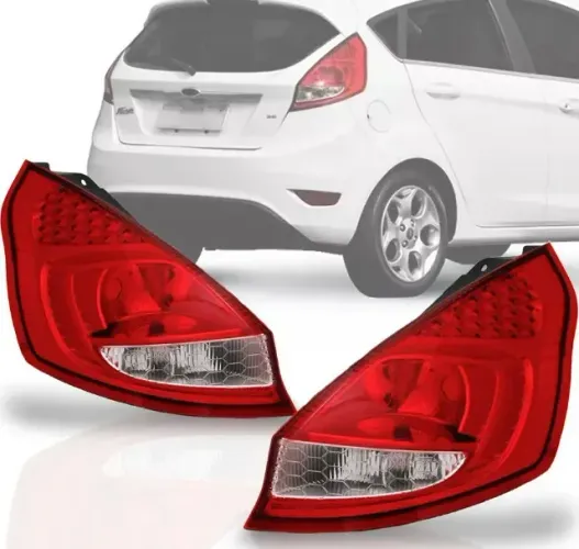 Lanterna Traseira New Fiesta Hatch Mexicano 2011 2012 2013 DEPO