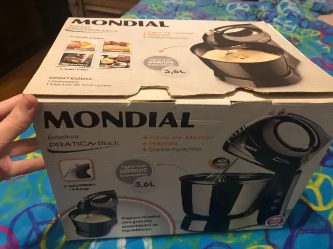 Batedeira Prática Black - Mondial