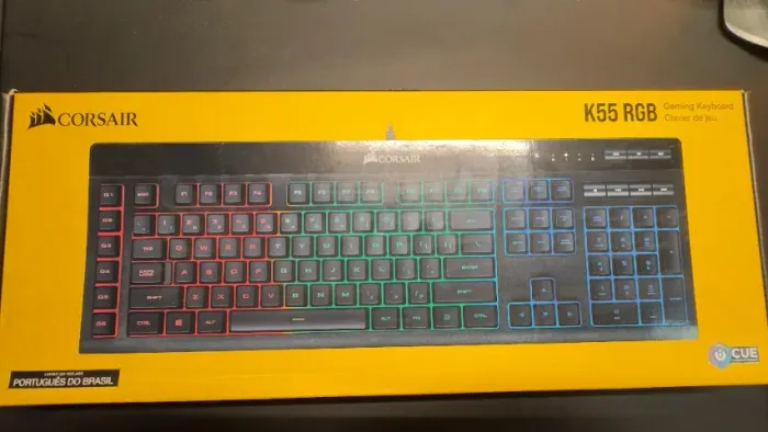 Teclado Gamer Corsair K55 Pro Rgb Abnt2 Pt-br