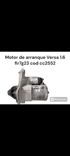 Motor de arranque Versa 1.6 - 7g23 cc2552