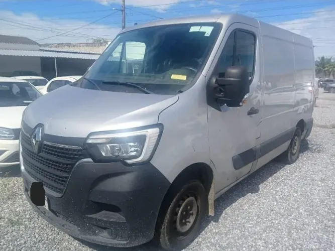 Renault MASTER FURGÃO 2.3 MEC - 2022/2023 - Prata - km Baixa - Único Dono