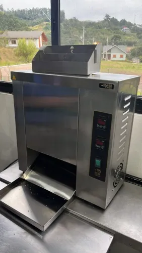 Tostador de pão de hambúrguer Pronta entrega - Marcos