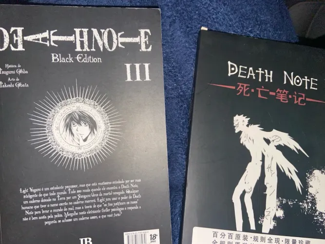 2 por 1:Death Note - Black Edition III + caderno