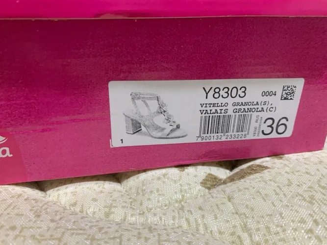 Sandália Dakota N 36 modelo vitelo granola 