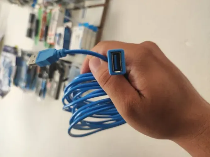 Cabo extensor usb 5 metros - Novo