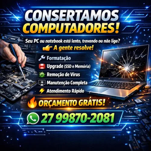 CONSERTAMOS COMPUTADORES!