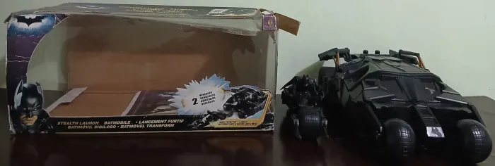 BATMAN BATMOVEL TUMBLE STEALTH 2X1 MATTEL 