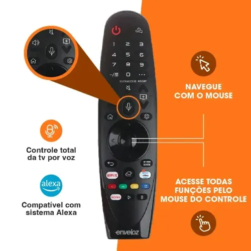 CONTROLE REMOTO SMART LG MAGIC