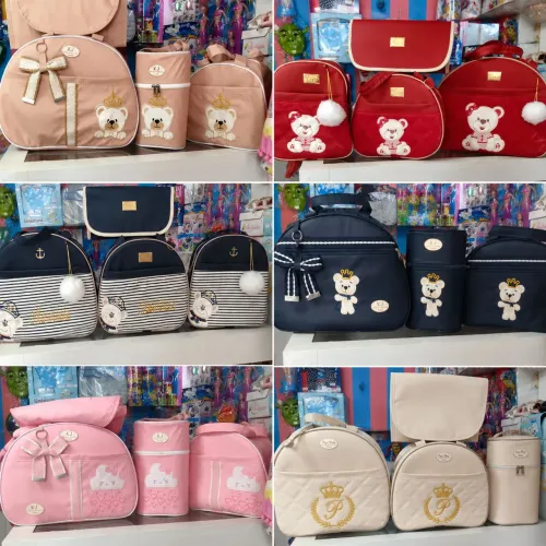 Kits bolsas saída de maternidade