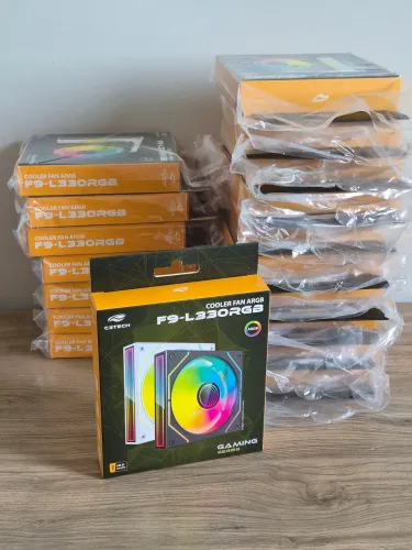 Cooler Fan Prism Ventoinha Argb F9-L330 4 Pinos Sem Controladora