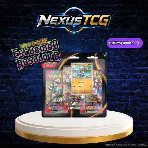 Triplo pack Escuridão Absoluta PokémonTCG 