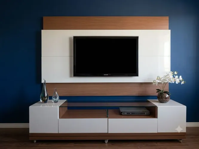 Rack com painel