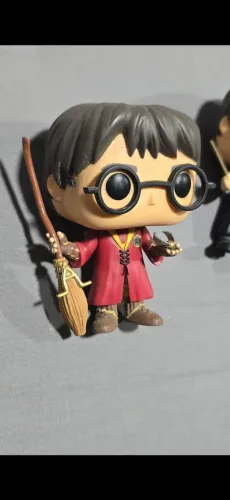 Funkos Harry Potter 01, 08 e Dobby