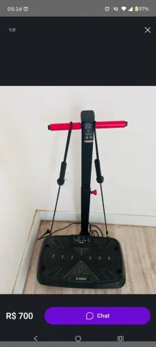 Plataforma Vibratória de Exercícios GENIS fitness - ENERGYM PRO