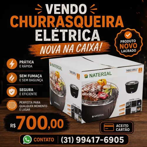 CHURRASQUEIRA ELÉTRICA 