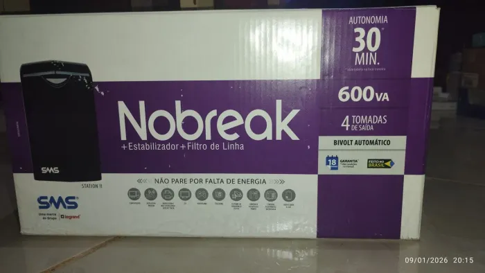Nobreak SMS 600va (NOVO)