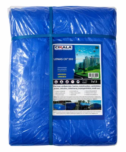 Lona para piscina/carro impermeável 13x7