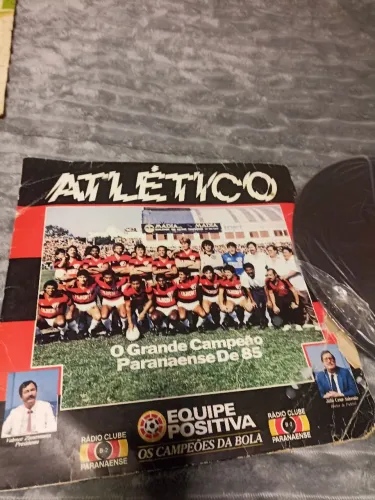 disco vinil do Atlético paranaense