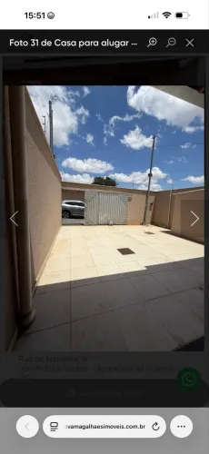 Casa para locação - Buriti Sereno - Aparecida de Goiânia