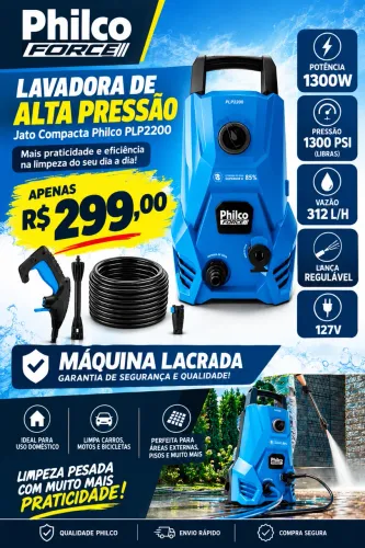 Lavadora de alta pressão Philips