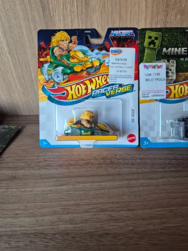 02 Hot Wheels Racer Verse dos filmes de Hollywood