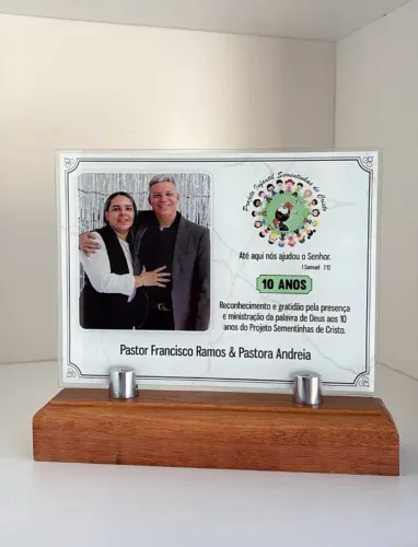 Troféu para homenagem