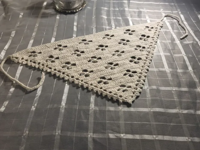 Bandana de crochê