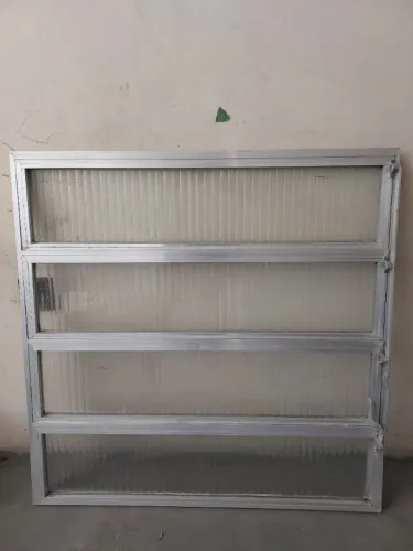 Basculante Aluminio Reforçado ( Completo)- ( 1m X 1m)