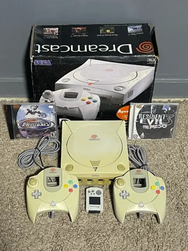 SEGA DREAMCAST COMPLETO - ÓTIMO ESTADO!