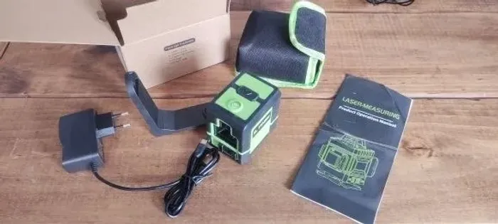 Nivel laser 2 Linhas, Bateria Recarregável - Entrega gratis