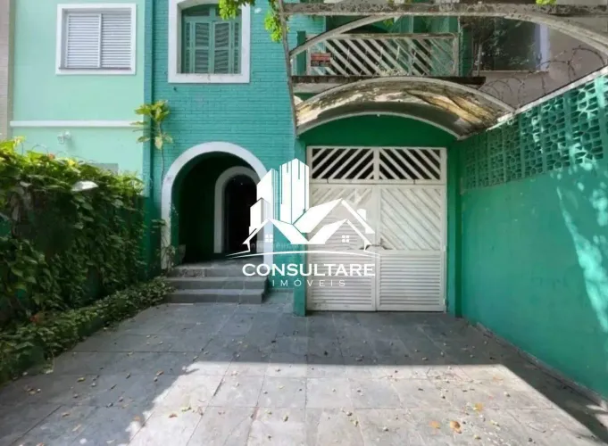 CASA PARA LOCAÇÃO - 1 QUADRA DA PRAIA - BAIRRO: POMPEIA - SANTOS - SP