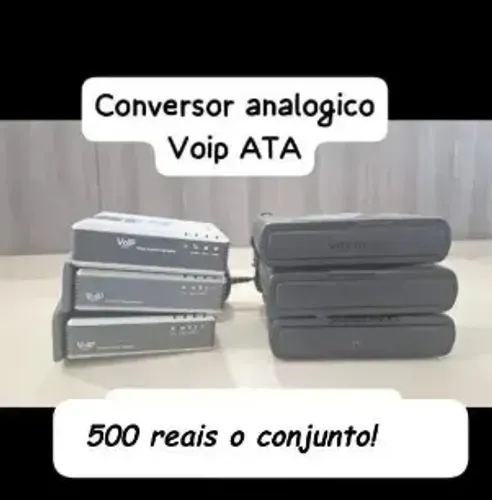 Adaptador Telefônico Analógico ATA - 5 unidades