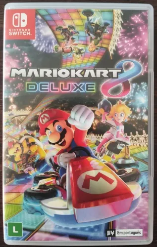 Jogo Mario Kart 8 Deluxe Nintendo Switch Original 