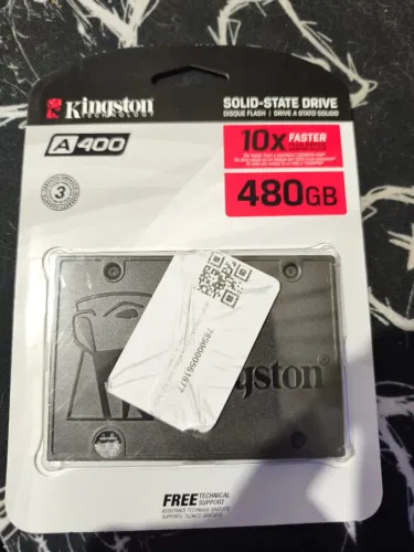 SSD Kingston 480 GB - NOVO - LACRADO