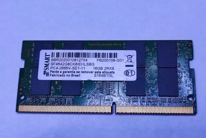 Memória ram 16gb ddr4 notebook