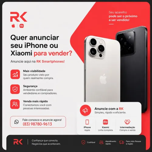 Anuncie seu smartphone com a RK!!! ?