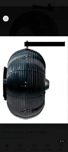 Climatizador Ventilador Ambiente Parede Floripa Goar Preto