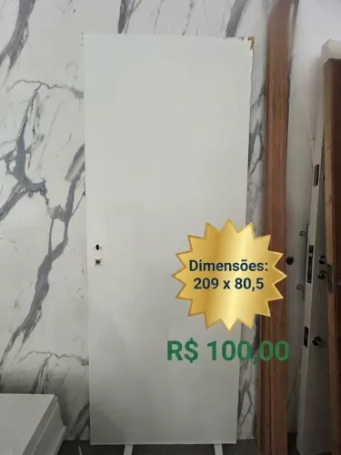 Porta interna usada giro e correr
