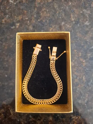Pulseira Banhada Ouro 16 cm