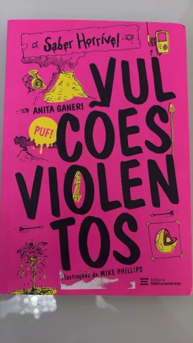 Vulcões Violentos autor Anita Ganeri
