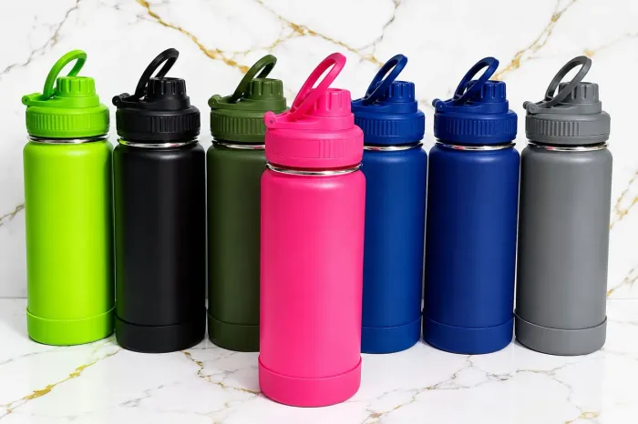 GarraGarrafa Térmica/Esportiva com Tampa e Alça - 600 ml